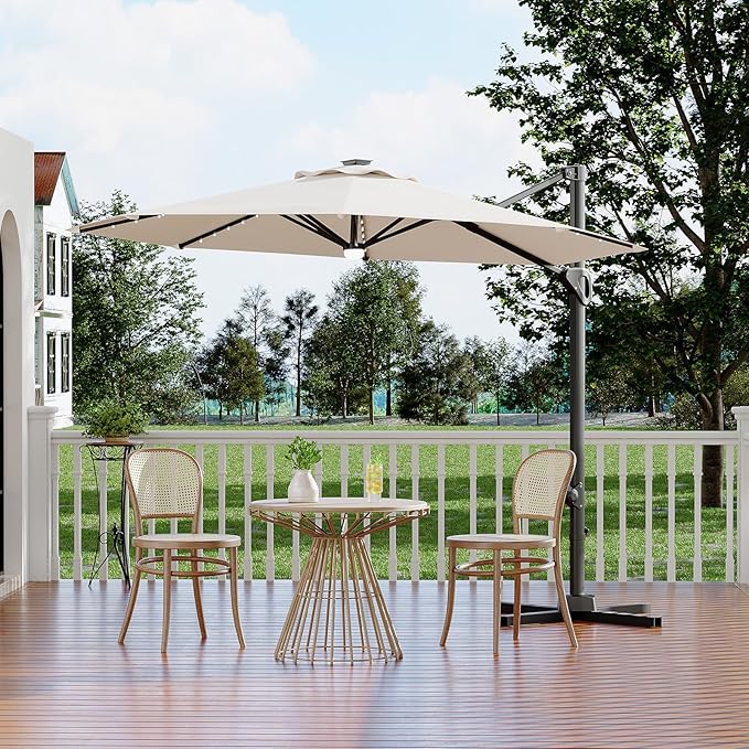 Garvee 10 ft Cantilever Patio Umbrella by Garvee