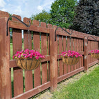 11 inch Plant Hanger, Sturdy Hanging Plant Bracket Outdoor, Hanging Plant Wall - Image 7