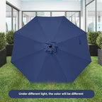 Simple Deluxe 9' Patio Umbrella Outdoor Table Market Yard Umbrella - Image 2