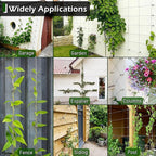 Wire Trellis for Climbing Plants Outdoor, 30-Set Wall Trellis Kit, T316 - Image 7