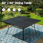 9 Pieces Patio Dining Set, 8 x Woven Rattan Chairs - Image 7