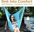 Sunnydaze Outdoor Hammock Chair Swing - Image 2