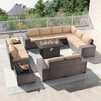 Kullavik 13PCS Outdoor Patio Furniture Set by KULLAVIK