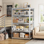 REIBII Garage Shelving, 5 Tier Storage Shelves Load 2400LBS, Adjustable Garage - Image 7