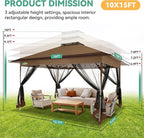 COBIZI 10x15 FT Pop up Gazebo on Clearance - Image 7