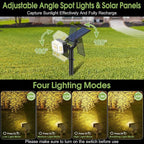 Solar Spot Lights Outdoor, 102 LED Solar Garden Yard Spotlight Waterproof - Image 4