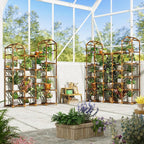 EnHomee Plant Stand Indoor Plant Stands Outdoor Tall Plant Shelf - Image 6