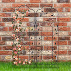 hogardeck 4 Packs 60 * 18 inch Metal Garden Trellis - Image 6
