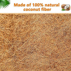 2pcs 48" Garden Coconut Planter Liners Preformed Window Box Liners Natural - Image 6