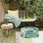 LVTXIII Outdoor/Indoor Round Inflatable Ottoman, All Weather Patio Footstool - Image 6