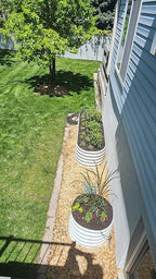 A ANLEOLIFE Set of 14, 18 Inch Tall Raised Garden Beds Kit, Heart-Shaped - Image 7