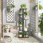 Simple Trending Plant Stand Indoor, Tall 6 Tier Metal Plant Shelf - Image 7