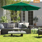 Ayge 9FT Large Outdoor Patio Umbrella Market Table Umbrella-UV Resistant - Image 6