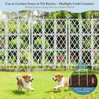 5.25FT Garden Trellis for Climbing Plants Outdoor, Metal Wall Trellis Climbing - Image 6