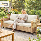 Outsunny Outdoor Patio Couch - Image 2
