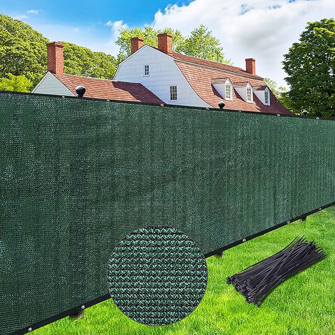 UPGRADE Privacy Screen Fence 4' x 50' Commercial Shade Cover by UPGRADE