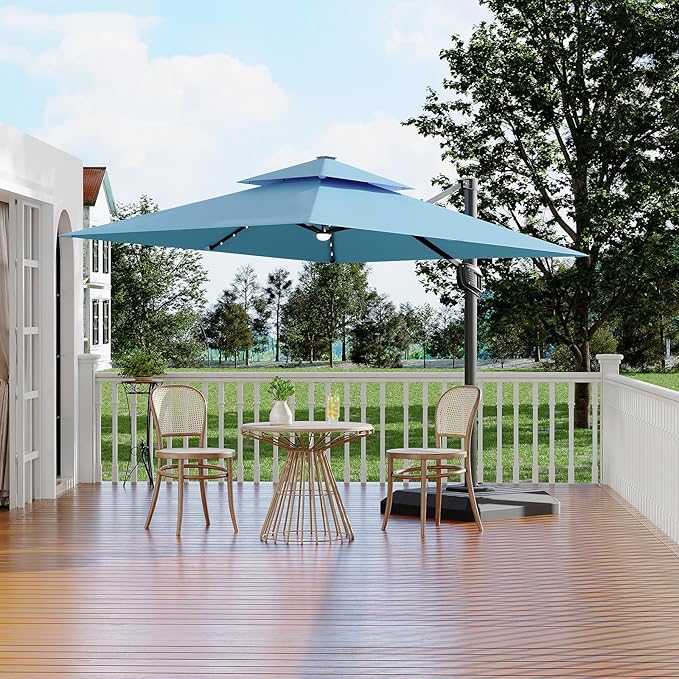 Garvee 10 ft Cantilever Patio Umbrella by Garvee