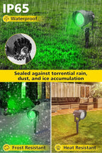 T-SUN Green Spotlight Outdoor, Waterproof LED Landscape Lighting - Image 5