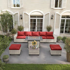 9-Piece Outdoor Patio Furniture Set - Image 9