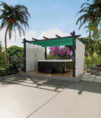 GarveeLife 10 x 13 ft Outdoor Pergol Metal Gazebo - Image 7