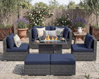 NICESOUL 7 Piece Outdoor Sectional Sofa Set - Image 2