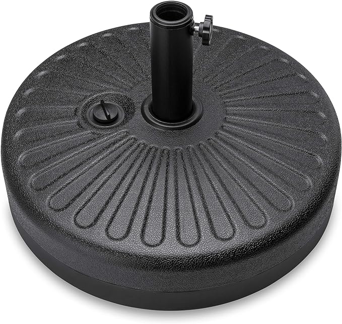 Best Choice Products Fillable Umbrella Base Stand Round Sunburst Plastic Patio by BestChoiceProducts