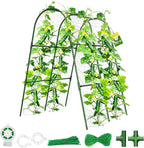 Cucumber Trellis for Raised Bed, U-Shape Garden Trellis for Climbing Plants by MQHUAYU