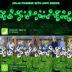 BrizLabs 8 Pack 48 LED Halloween Solar Lights, 2 Modes Outdoor Halloween - Image 7