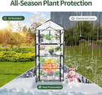 4 Tier Mini Greenhouse for Outdoor Indoor, Waterproof Heavy Duty Small - Image 6