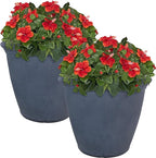 Sunnydaze 20-Inch Anjelica Large Plastic Pot by SunnydazeDecor