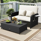 Tangkula Patio Rattan Daybed - Image 2