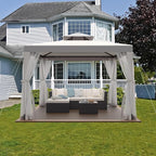 Patio Gazebo Tent Outdoor Canopy Shelter 10'x10' - Image 2