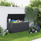 100 Gallon Outdoor Deck Box, Lockable Waterproof Outdoor Storage Boxes - Image 5