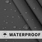 Easy-Going Outdoor Patio Curtains Detachable Tab Top Windproof Weatherproof - Image 4