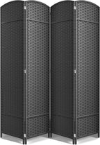 Sorbus 4 Panel Room Divider 6 ft. Tall by Sorbus