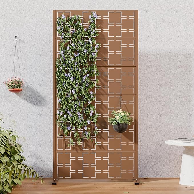 Casaphoria Metal Privacy Screen Outdoor by Casaphoria