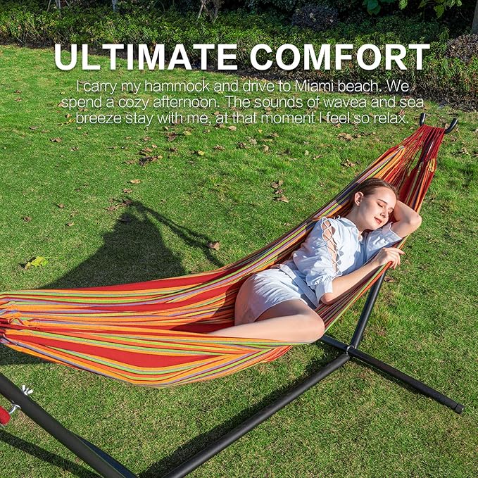 PNAEUT Hammocks and Stand Double - Image 3
