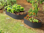 Plant & Plot Galvanized Raised Garden Beds Outdoor // 6×3×1 ft Planter Raised - Image 6