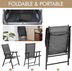 Yaheetech Patio Dining Chairs Set of 4 - Image 4