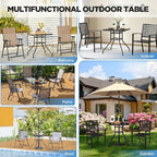 Yaheetech Outdoor Bistro Table - Image 7