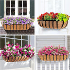 2pcs 30' Planter, Metal Window Box - Image 4