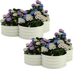 Garvee 2 Pack Galvanized Raised Garden Bed, Outdoor Planter Box by Garvee
