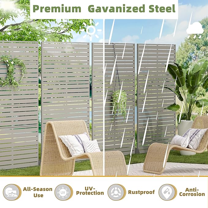 Casaphoria Metal Privacy Screen Outdoor - Image 4