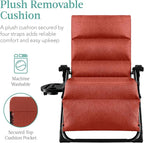 Best Choice Products Oversized Zero Gravity Chair, Folding Outdoor Patio - Image 3