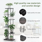 Simple Trending Plant Stand Shelf Indoor Outdoor Waterproof, 6-Tier 7 Potted - Image 3