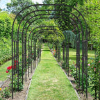 DoCred Garden Arch Trellis for Climbing Plants, 87 Inch Large Garden Trellises - Image 8