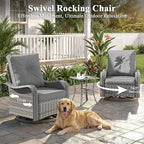 2-Seat Modern Patio Furniture Set - Image 4