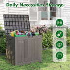 Outdoor Storage Box, Resin Deck Boxes Indoor and outdoor, Waterproof Storage - Image 3