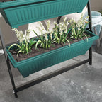 Outsunny Raised Garden Bed, 4 Tier Vertical Garden Planter Set, 4 Outdoor - Image 9