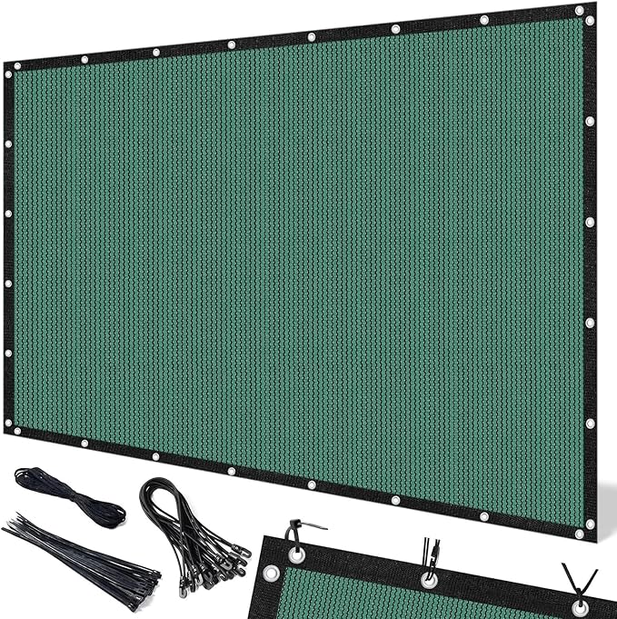 Artpuch 90% Sun Shade Cloth, 8 x 12 FT Pergola Shade Cover Canopy by Artpuch